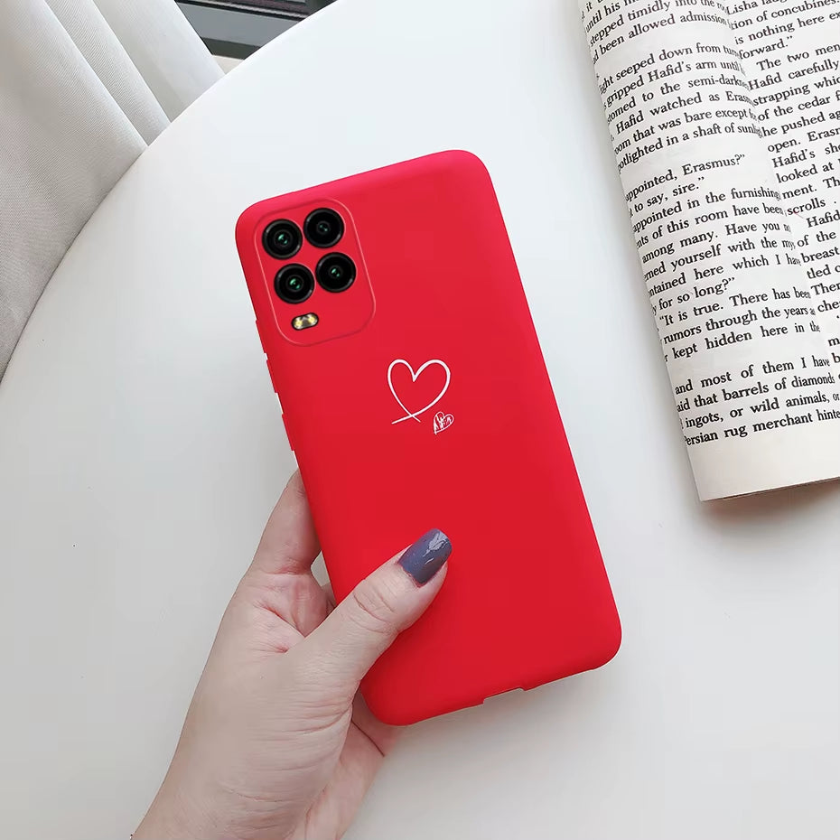 For Xiomi Xiaomi Mi 10 Lite 5G Case Silicon Cute Soft Cover Phone Cases for Xiaomi Mi10 Lite Zoom Mi 10Lite 10 Lite Fundas Case