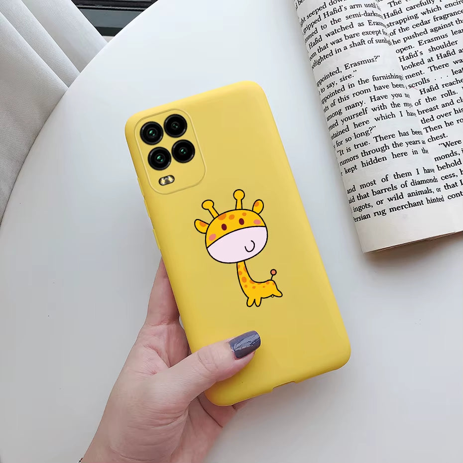 For Xiomi Xiaomi Mi 10 Lite 5G Case Silicon Cute Soft Cover Phone Cases for Xiaomi Mi10 Lite Zoom Mi 10Lite 10 Lite Fundas Case