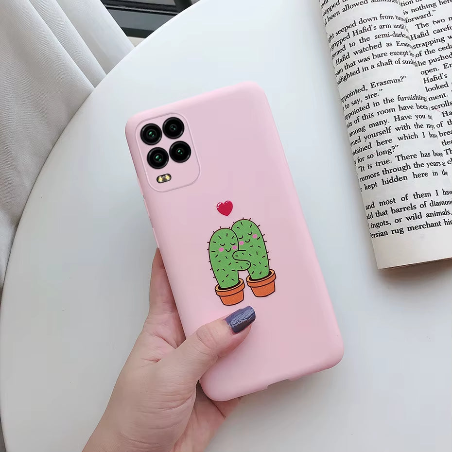 For Xiomi Xiaomi Mi 10 Lite 5G Case Silicon Cute Soft Cover Phone Cases for Xiaomi Mi10 Lite Zoom Mi 10Lite 10 Lite Fundas Case