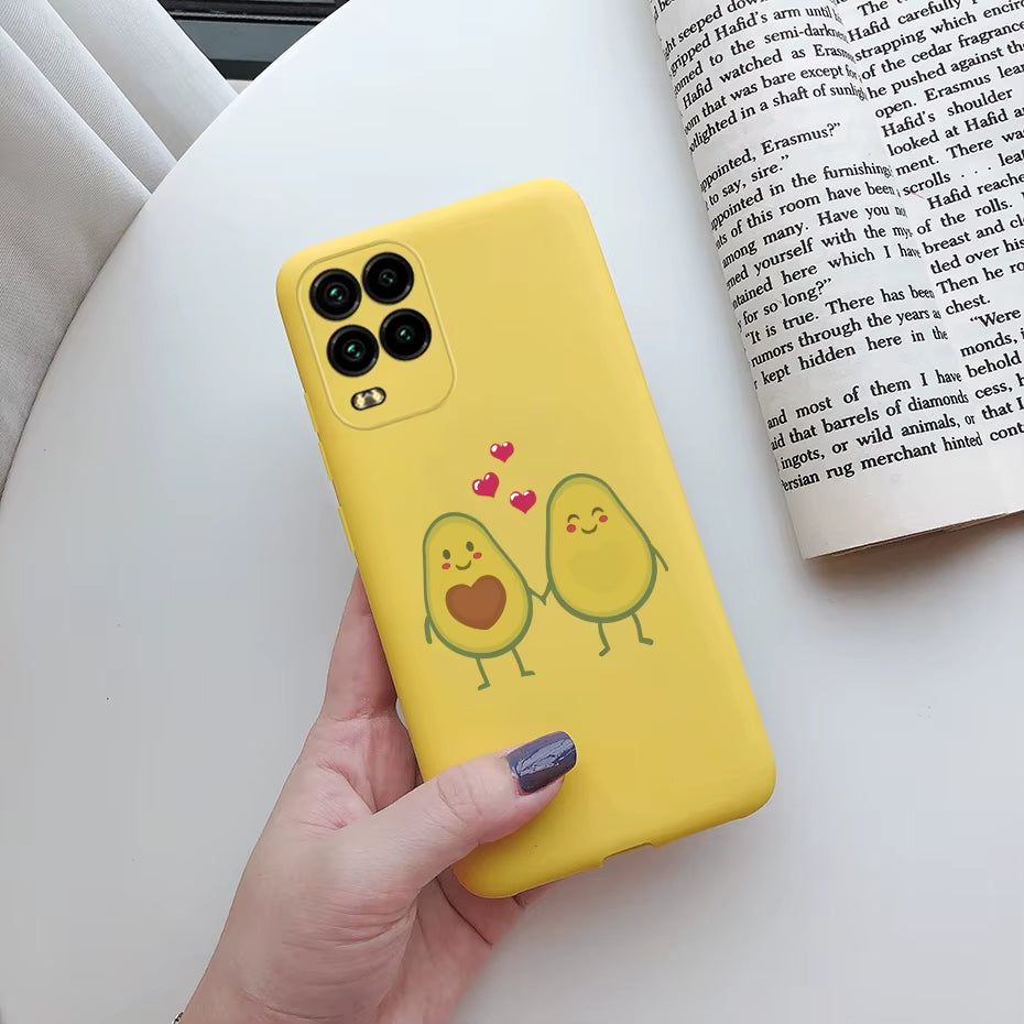 For Xiomi Xiaomi Mi 10 Lite 5G Case Silicon Cute Soft Cover Phone Cases for Xiaomi Mi10 Lite Zoom Mi 10Lite 10 Lite Fundas Case