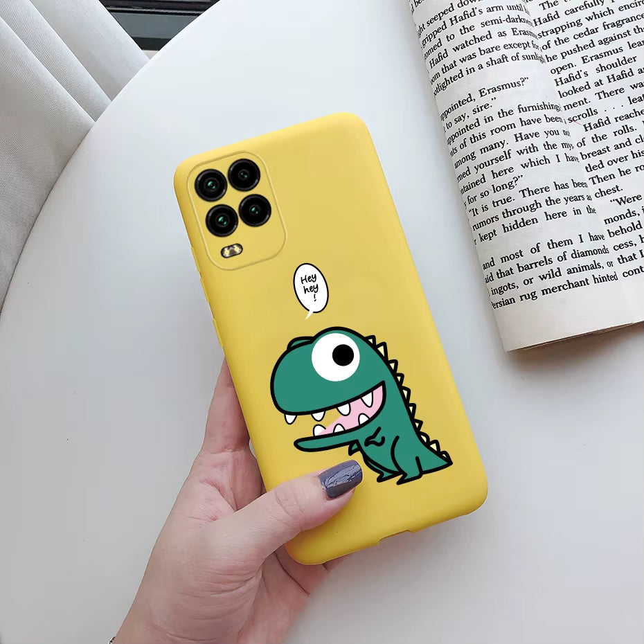 For Xiomi Xiaomi Mi 10 Lite 5G Case Silicon Cute Soft Cover Phone Cases for Xiaomi Mi10 Lite Zoom Mi 10Lite 10 Lite Fundas Case