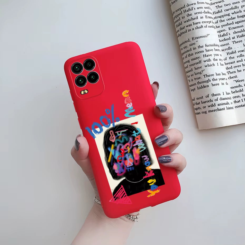 For Xiomi Xiaomi Mi 10 Lite 5G Case Silicon Cute Soft Cover Phone Cases for Xiaomi Mi10 Lite Zoom Mi 10Lite 10 Lite Fundas Case